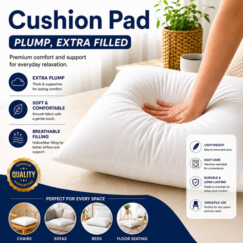 Hollowfiber cushion pads - hollowfiber,
