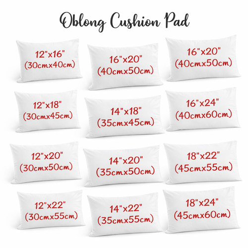 Oblong cushion pad - cushion,