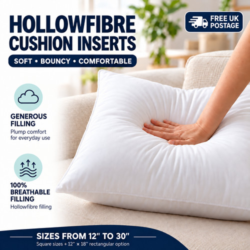Hollowfibre cushion inner - hollowfibre,