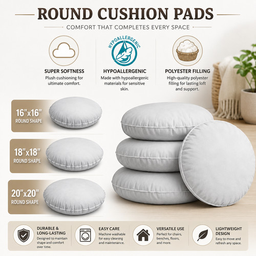 Round cushion seat pad inner - seat,